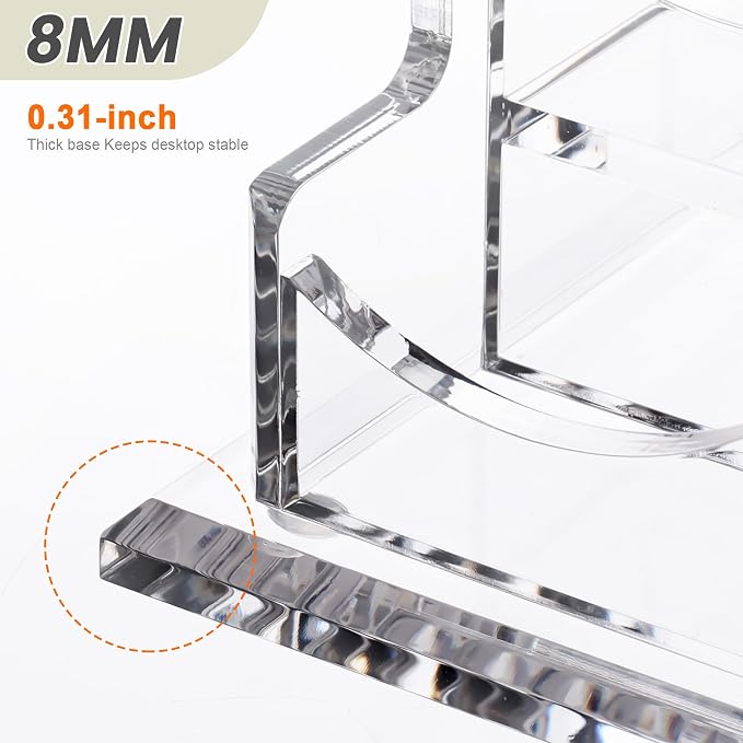 SANRUI Clear Acrylic Business Card Holder - Image 6