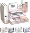 WALI Desk File Organizer, 4 Tier Desktop Paper Letter Tray Organizer by WALI