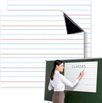 Patelai 2 Pcs Back to School Jumbo Magnetic Notebook Paper Large Magnetic by Patelai