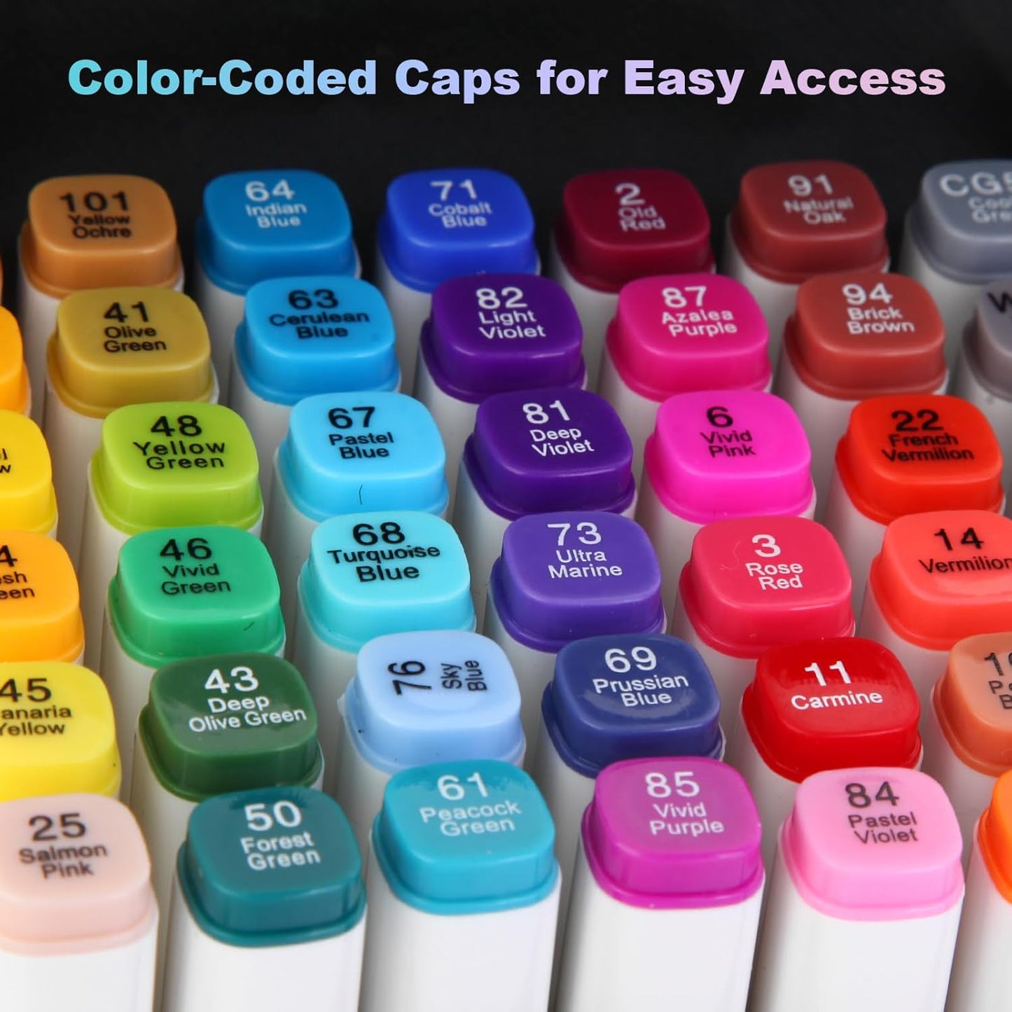 Alcohol Markers Set 80 Colors, Art Markers for Adult Coloring Dual Tip Permanent for Drawing Sketching, Alcohol Based Marker with Case Perfect for Adult Artists Students Gift