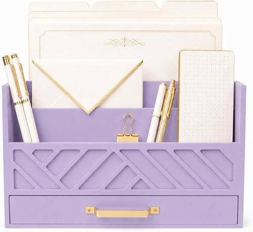 BLU MONACO | Wooden Mail Organizer Countertop by Blu_Monaco
