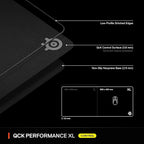 SteelSeries QcK XL Performance Control Gaming Mousepad — Extra Density - Image 7
