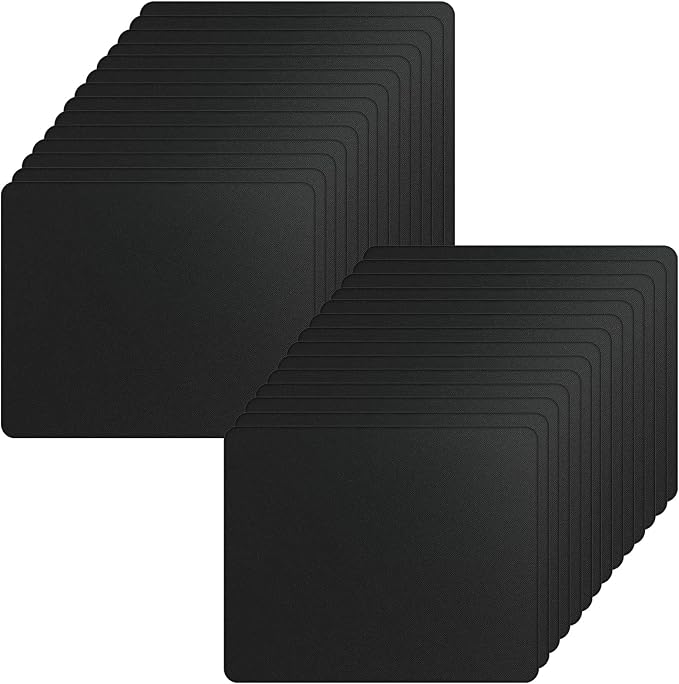 Crtiin 50 Pack Mouse Pad Bulk Computer Mouse Pad Gaming Mousepad by Crtiin