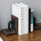 MyGift Book Ends Decorative, Bookends - Image 7