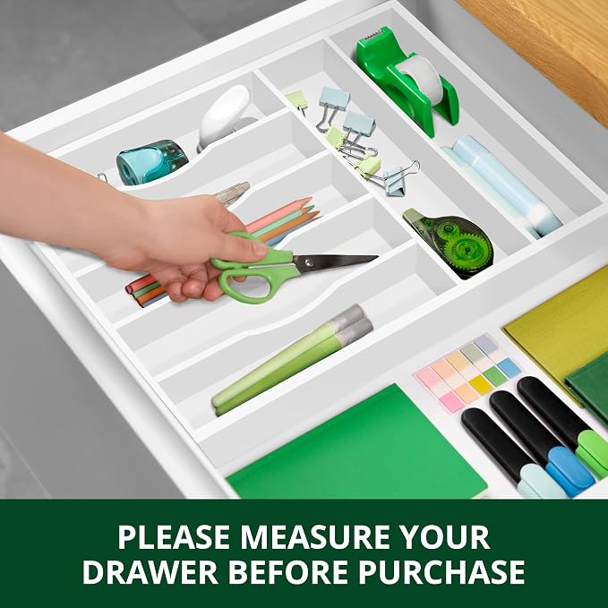 Luxury Bamboo Kitchen Drawer Organizer - Image 3