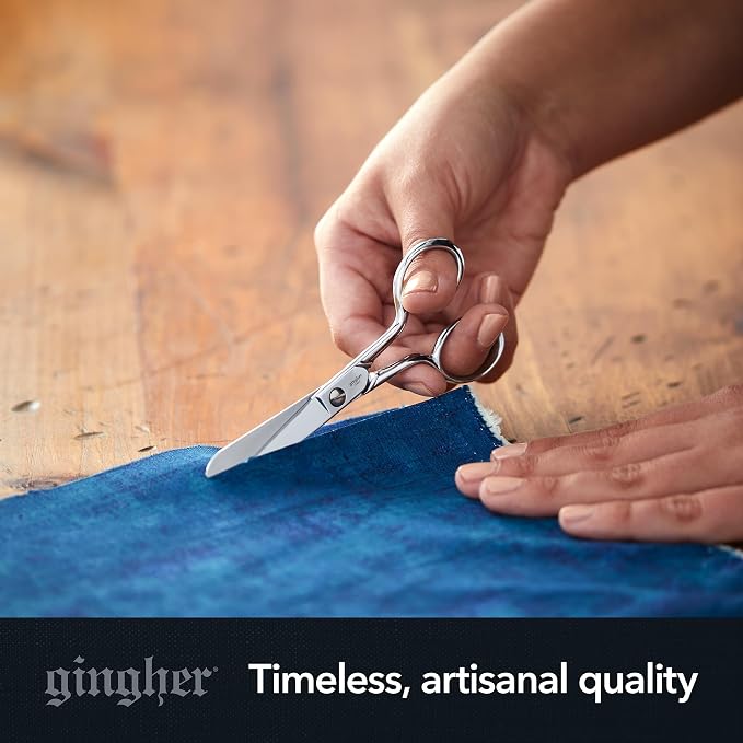 Gingher 5" Fabric Scissors, Premium Forged Steel Fabric Shears, Sharp Knife - Image 5
