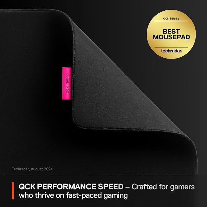 SteelSeries QcK L Performance Speed Gaming Mousepad — Extra Density - Image 2