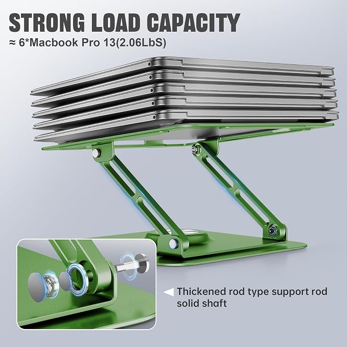 JOYEKY Laptop Stand for Desk, Adjustable Computer Stand - Image 4
