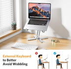 OMOTON LA10 360° Rotating Laptop Stand Riser - Image 4