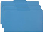 Blue Summit Supplies Blue Legal File Folders, Legal Size, 1/3 Cut Tab, File - Image 6