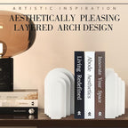 Book Ends for Heavy Books, Resin Decorative bookends, Heavy Duty Book end for - Image 6