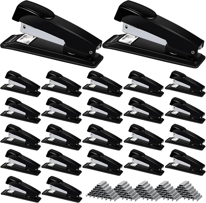 Yahenda 24 Pieces Staplers Bulk by Yahenda