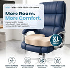 ComfiLife Extra Large Gel & Memory Foam Seat Cushion - Image 2