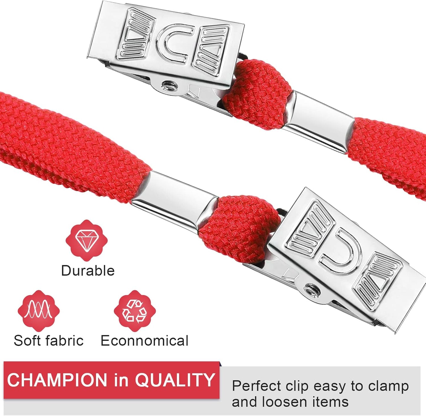 Marspark Lanyards Bulk with Clip Flat Neck Lanyard Badge Lanyard with Swivel Hook Lanyards for ID Cards Holder