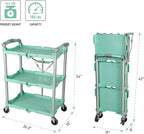 Olympia Tools 89-349 Pack-N-Roll Folding Collapsible Service Cart, 150LB - Image 3