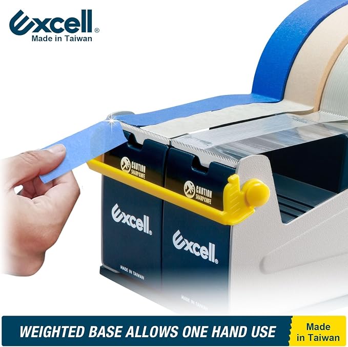 Excell Heavy Duty Steel Desk Tape Dispenser - Image 4
