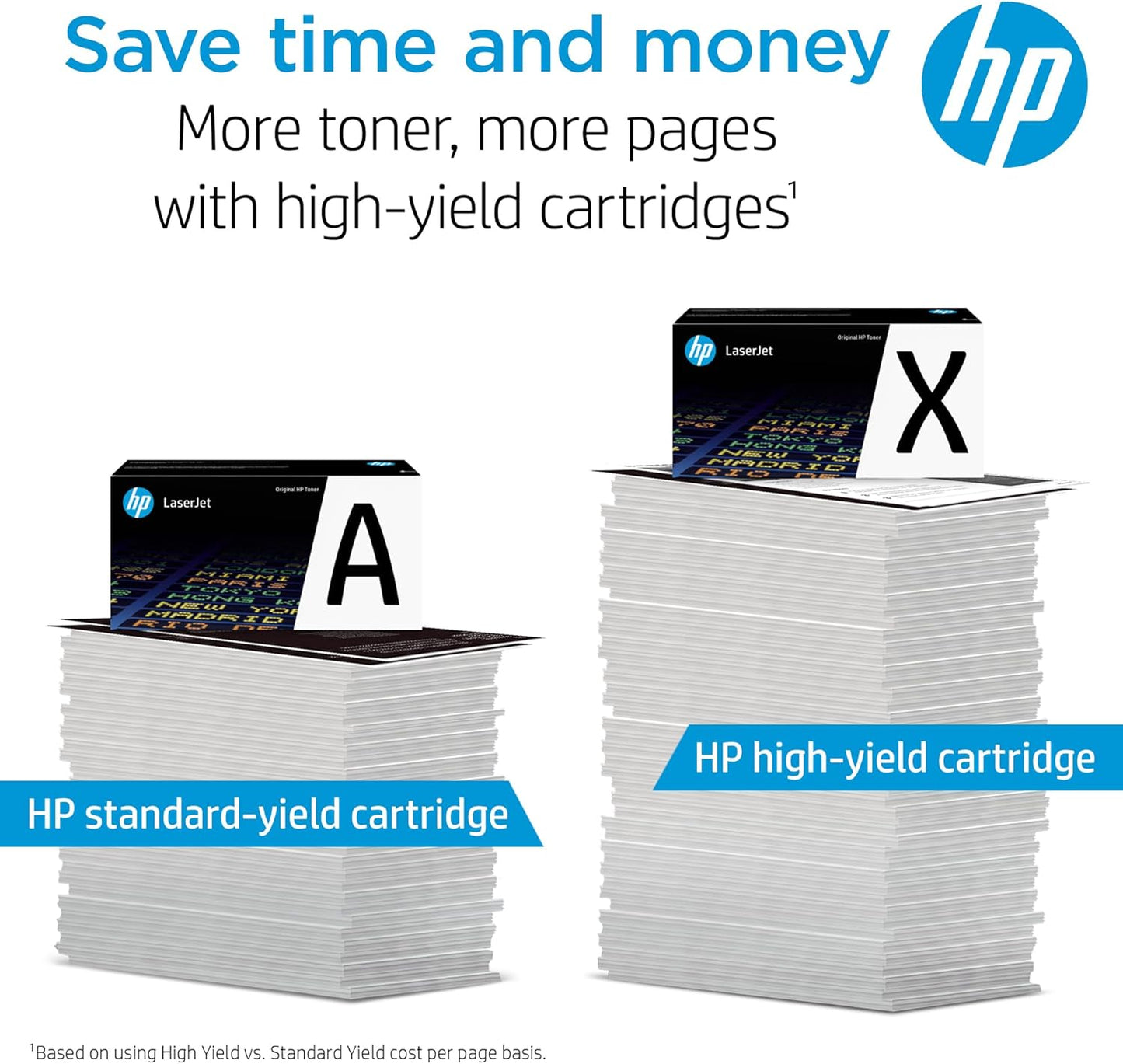 HP 414X Cyan High-yield Toner Cartridge | Works with HP Color LaserJet Enterprise M455dn, MFP M480f; HP Color LaserJet Pro M454 Series, MFP M479 Series | W2021X