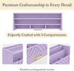 BLU MONACO | Wooden Mail Organizer Countertop - Image 7