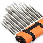 NEIKO 02623A Cold Chisel and Punch Set | 12 Piece | Cr-V Steel | Remove Pins by NeikoTools
