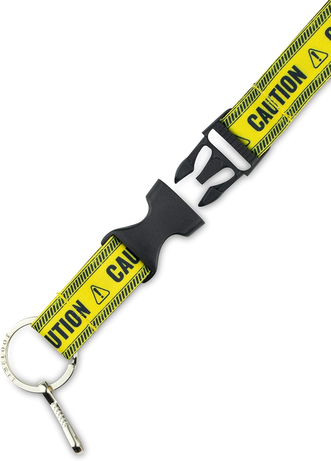Limeloot Lanyard for Keys, ID Badge, Accessories | Neck Lanyard for Men and Women with Quick Release Buckle and Flat Ring