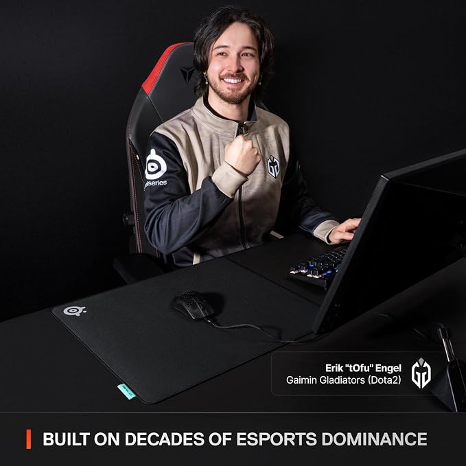 SteelSeries QcK XL Performance Balance Gaming Mousepad — Extra Density - Image 8