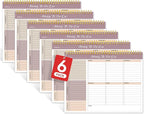 Weekly To Do List Notepad with 52 Undated Sheets（8.5"×11"）6 Pack by Zotia