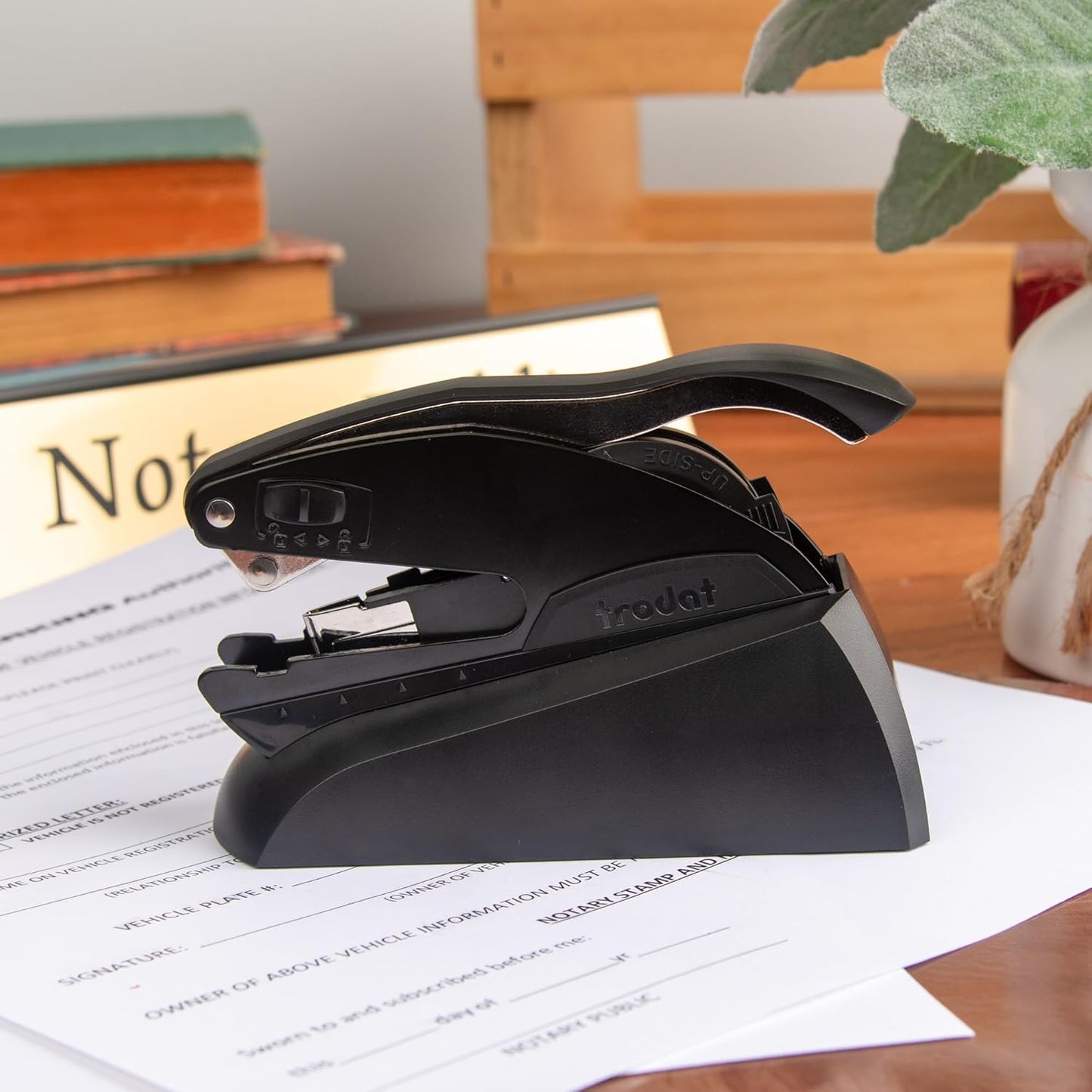 Utah Round Notary Embosser | Official State Embosser | Official Seals | Meets State Specifications (Utah, Round Embosser)