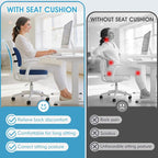 CushZone Seat Cushion, Lumbar Support Pillow - Image 3