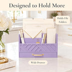 BLU MONACO | Wooden Mail Organizer Countertop - Image 5