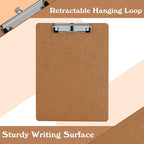 Clipboards, PANDRI 26 Pack Hardboard Office Clipboards, Low Profile Clip - Image 5