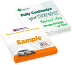 Personalized Sticky Notes 3" x 3" by CUSTOMIZE123