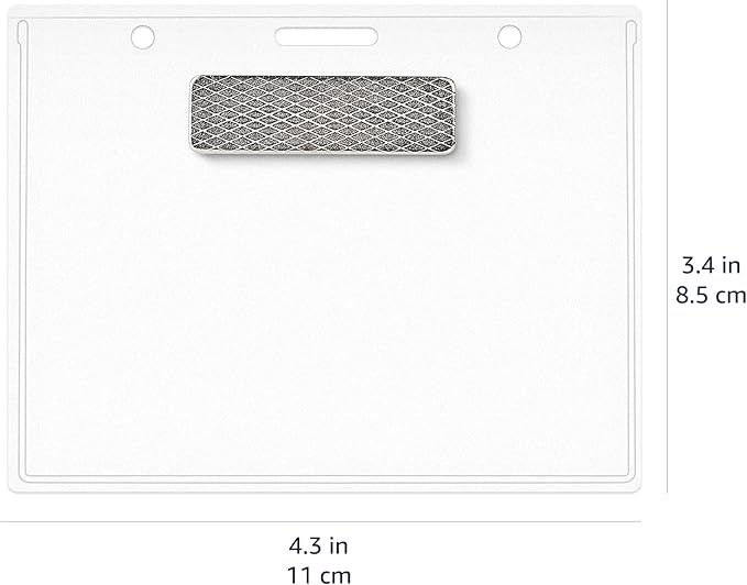Amazon Basics Horizontal Magnetic Name Badge Holders - Image 4