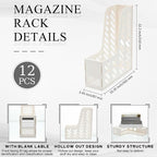 Glenmal 12 Pack Magazine Organizers Binder Organizer - Image 2