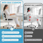 CushZone Seat Cushion, Lumbar Support Pillow - Image 4