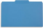 Blue Summit Supplies Blue Legal File Folders, Legal Size, 1/3 Cut Tab, File - Image 4