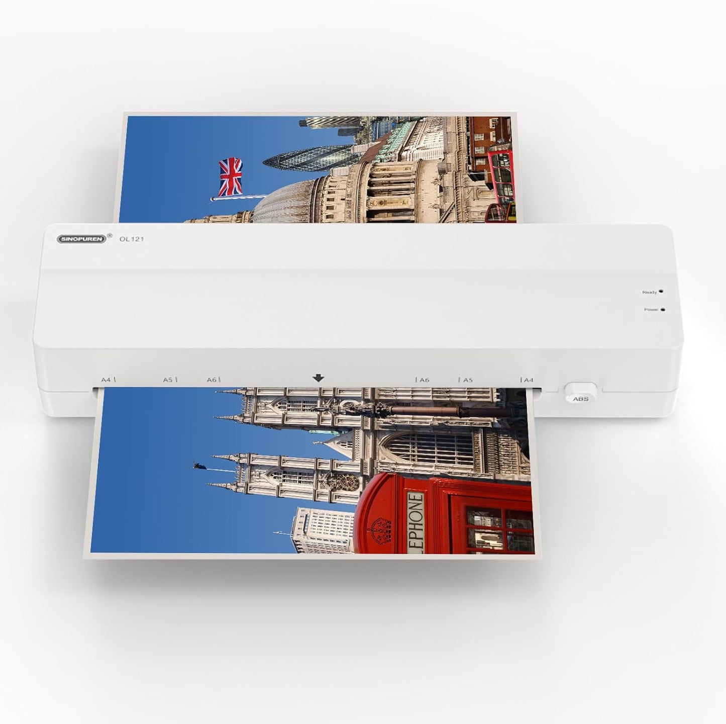 Laminator Machine, 9-Inch Thermal Laminator, Quick 4-Min Warm-Up, Jam-Free Technology, Portable Compact Design for Letter Size Sheets, Ideal for Home, Office & School Use