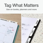 Redi-Tag Laser Printable Tabs, Permanent Index Tabs, Customizable Adhesive - Image 6