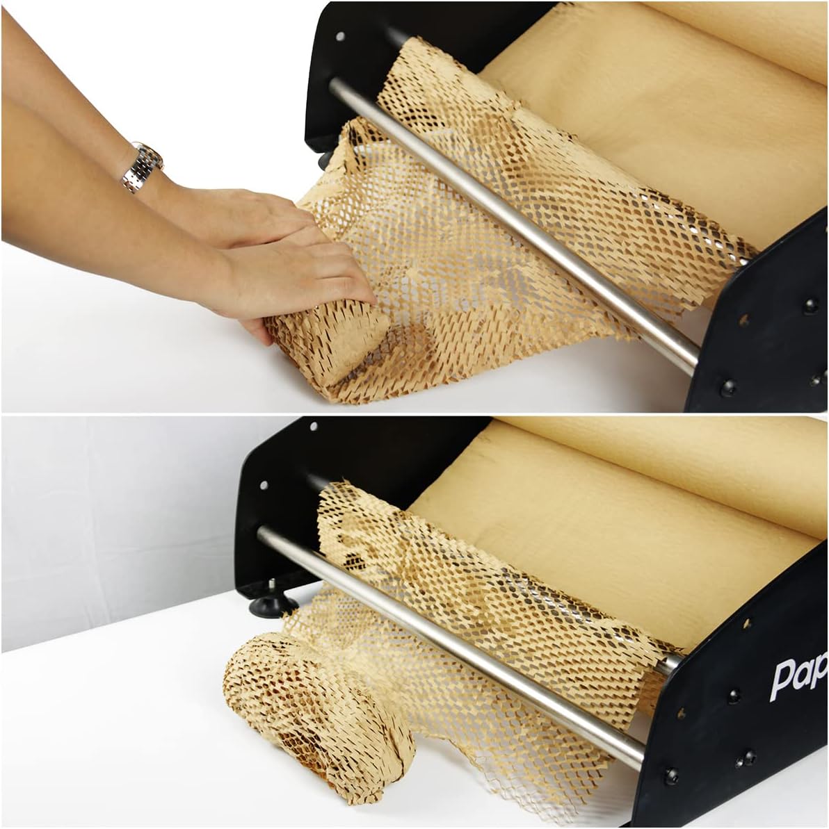 Honeycomb Packing Paper, 20" x 1500' Packing Paper Substitute Alternative for Bubble Cushioning Wrap, Recyclable and Eco-Friendly Honeycomb Paper for Moving Shipping Packaging, Products & Gifts