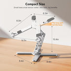 OMOTON LA10 360° Rotating Laptop Stand Riser - Image 5