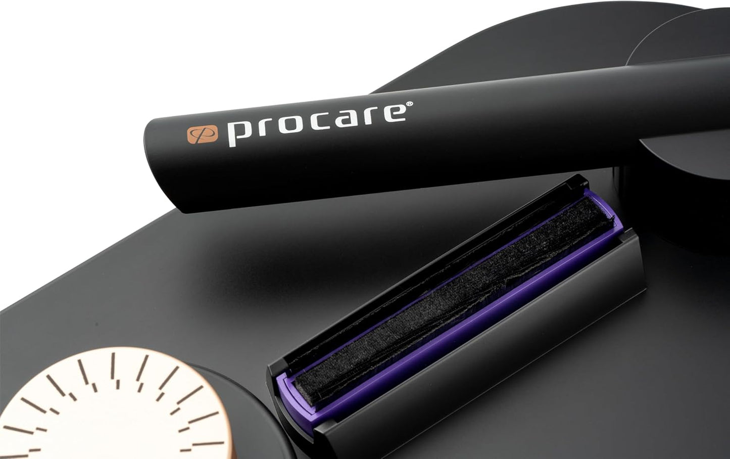 ProcareSelect Vinyl-Xperience Record Cleaning Kit PRO – Includes Record Cleaning Machine, Carbon Fiber Anti-Static Brush, Soft Velvet Record Brush, Soft tip Silicon Blower, Record Weight stabilizer
