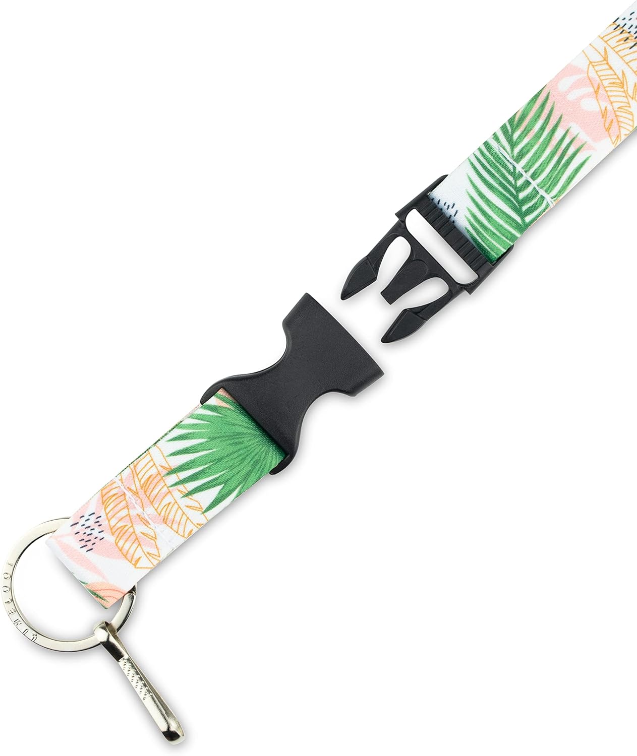 Limeloot Lanyard for Keys, ID Badge, Accessories | Neck Lanyard for Men and Women with Quick Release Buckle and Flat Ring