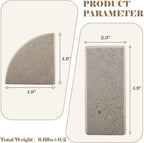 Karibiber Marble Bookend for Shelves, Non-Skid Bookends for Heavy Books - Image 5