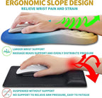 Hokafenle 2 in 1 Ergonomic Mouse Pad Wrist Support & Wrist Rest - Image 5