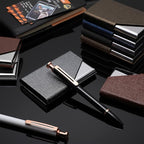 Yexiya 20 Pieces PU Leather Business Card Holder - Image 5