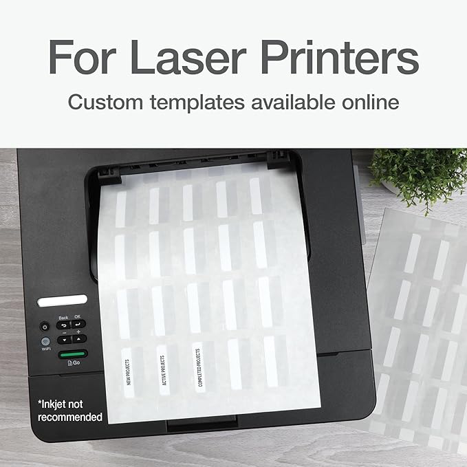 Redi-Tag Laser Printable Tabs, Permanent Index Tabs, Customizable Adhesive - Image 3