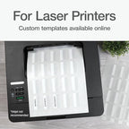 Redi-Tag Laser Printable Tabs, Permanent Index Tabs, Customizable Adhesive - Image 3