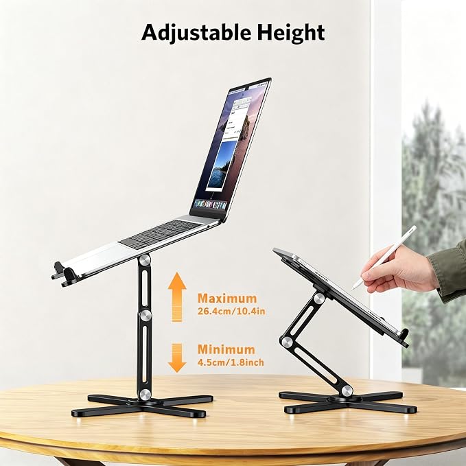 OMOTON 360° Rotating Laptop Stand Riser - Image 7