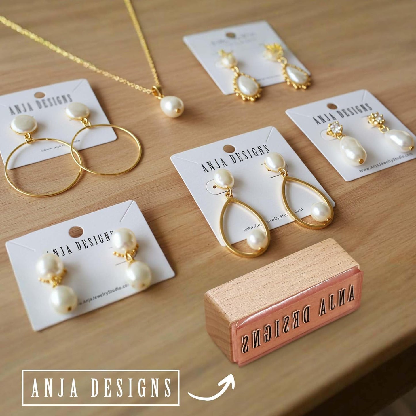 Custom Logo Stamp - Personalized Rubber Stamp - Multiple Size Options Available - Upload Your Logo (1"x2.5")