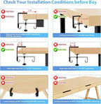 KEEGH Large 36" Under Desk Cable Management Tray - Image 5
