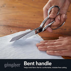 Gingher 8" Dressmaker's Fabric Scissors, Stainless Steel Shears, Sharp Knife - Image 8